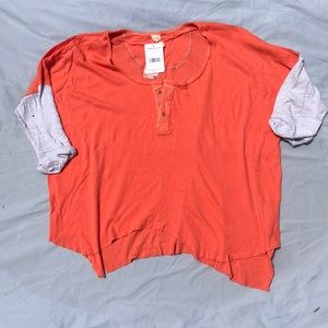 *NWT* Free People Henley